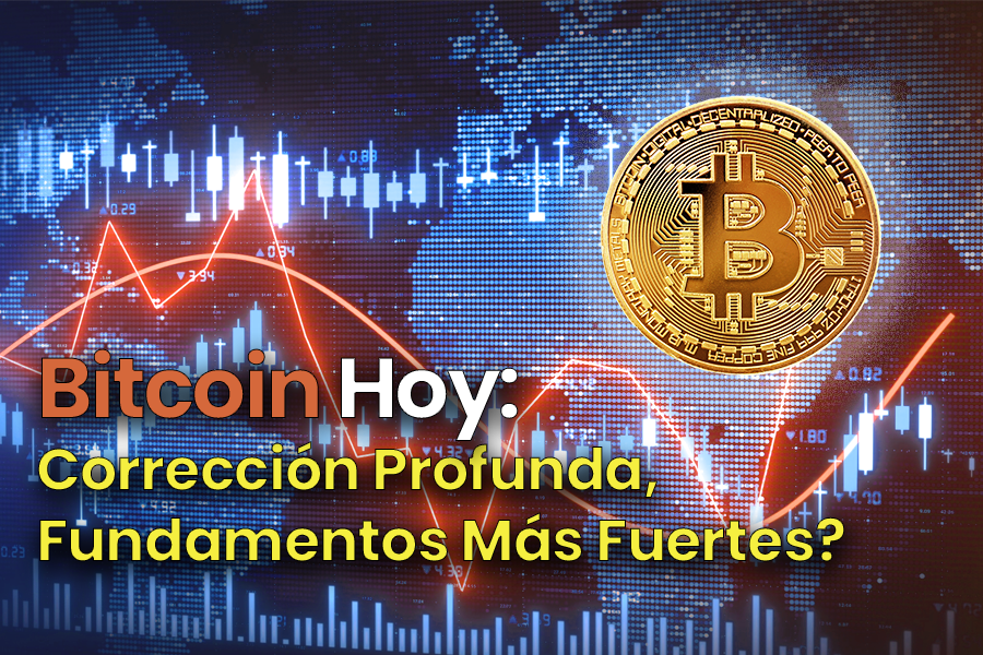 Bitcoin Hoy: Corrección Profunda, Fundamentos Más Fuertes